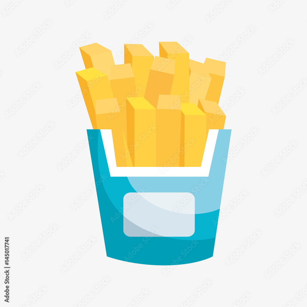 french fries potatoes icon vector illustration design french fries potatoes icon vector illustration design