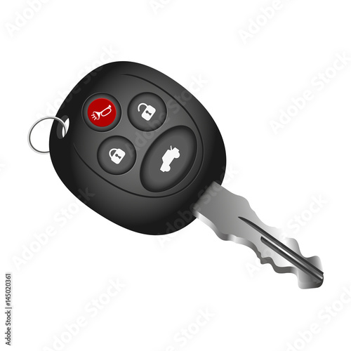 Car key vector