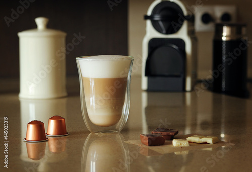 Coffee latte photo