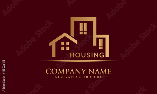 housing vector logo
