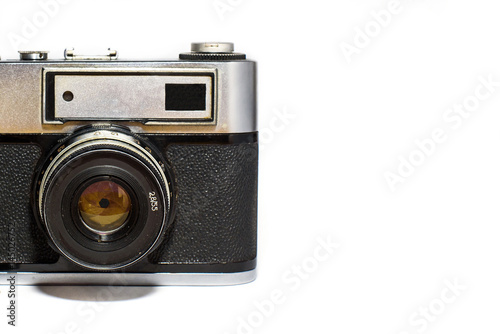 Old Camera on a white background
