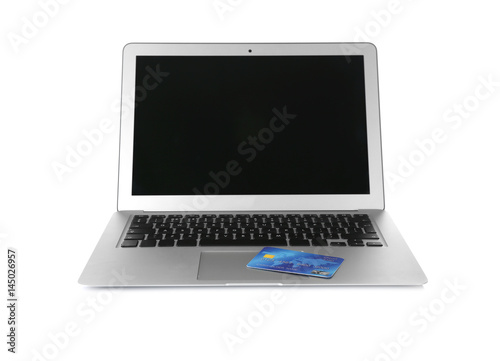 Online shopping concept. La...