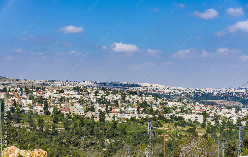 View of Mevaseret Zion Jerusalem