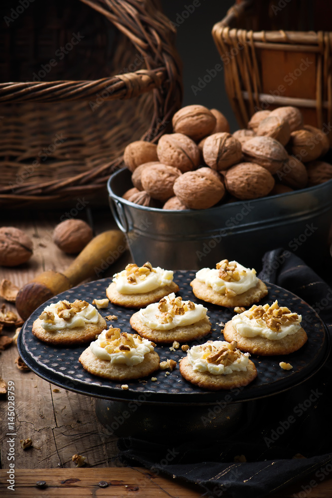 Old Fashioned Sour Cream Cookies..style rustic Old Fashioned Sour Cream Cookies..style rustic