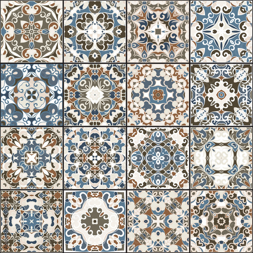 Collection of ceramic tiles