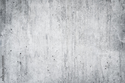 Alte, weiße Betonwand als Hintergrund, Beton Textur © Günter Albers