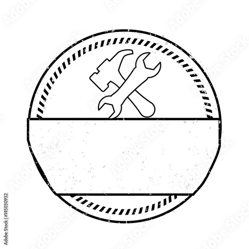 Under construction road sign icon vector illustration graphic design