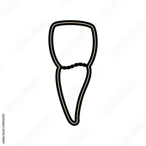 Medical dental care icon vector illustration graphic design