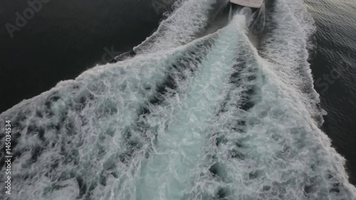 Yacht in the ocean