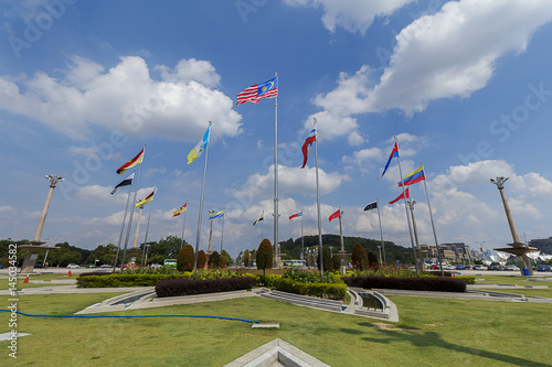 Putra Jaya Square Flags photo