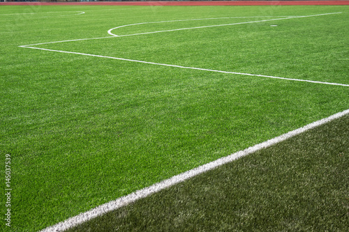 Soccer football field turf