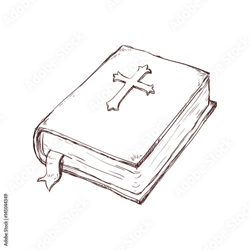 Holy bible christianity symbol icon vector illustration graphic design
