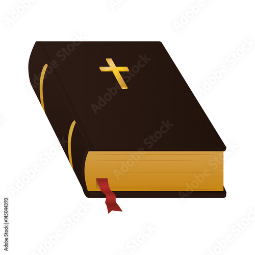 Holy bible christianity symbol icon vector illustration graphic design