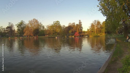 Lac Daumesnil du bois de Vincennes [Time-lapse, HD]