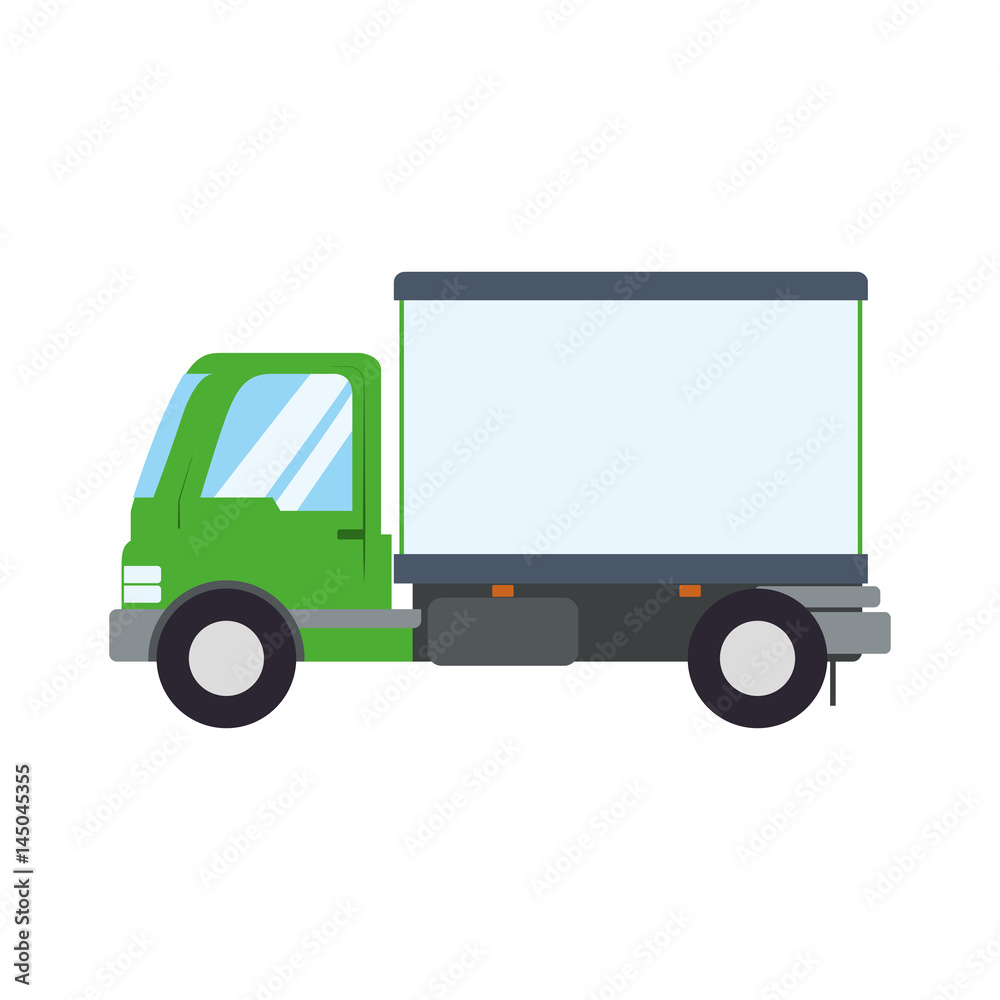 Delivery truck vehicle icon vector illustration graphic design Delivery truck vehicle icon vector illustration graphic design
