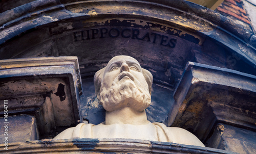 Hippocrates statue amsterdam