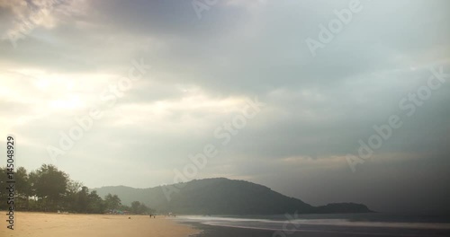 Agonda Beach Time Lapse photo