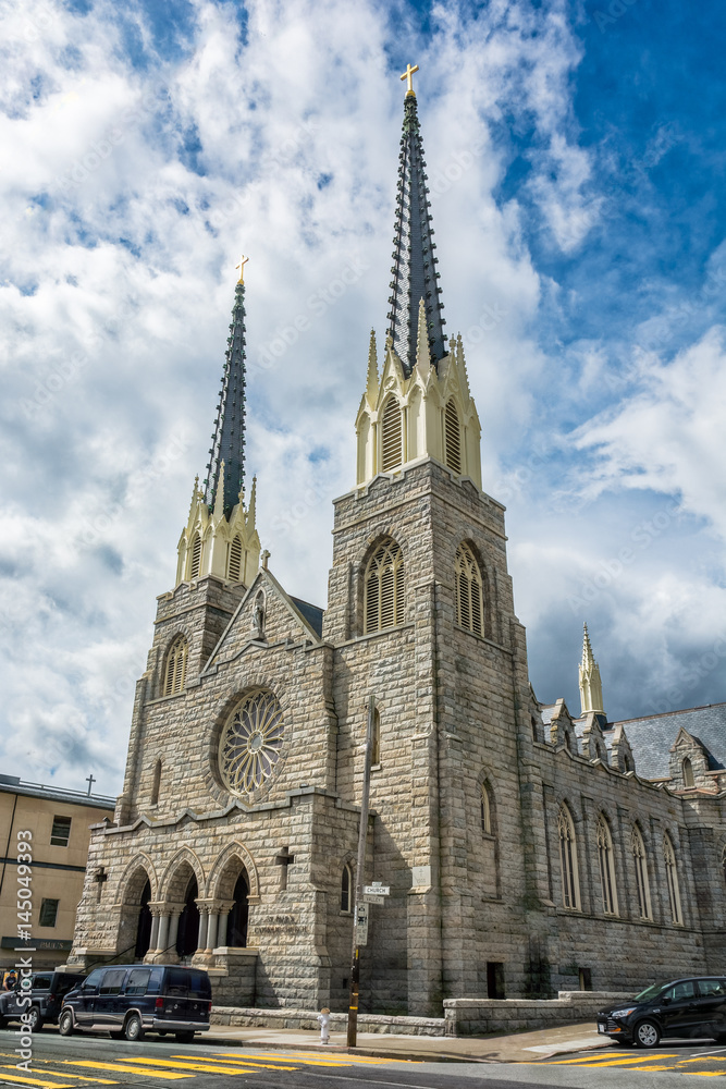 St Paul's Catholic Church in San Francisco, California