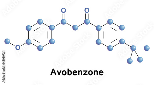 Avobenzone, Butyl Methoxydibenzoylmethane, is an oil soluble ingredient used in sunscreen products to absorb the full spectrum of UVA rays.