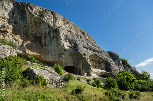 Cave City in Cherkez-Kermen Valley, Crimea