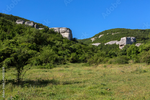 Wallpaper Mural Temple of Donators at Cave City in Cherkez-Kermen Valley, Crimea Torontodigital.ca