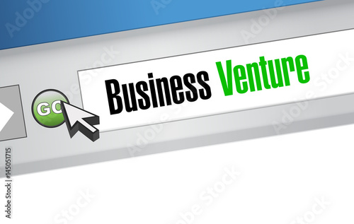 business venture browser sign concept