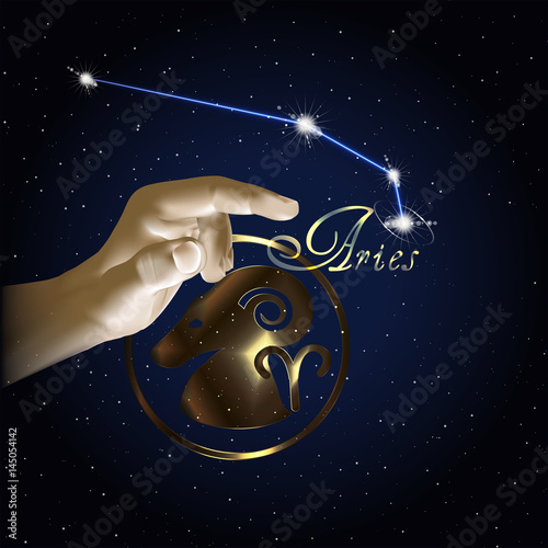 Aries Astrology constellation of the zodiac
