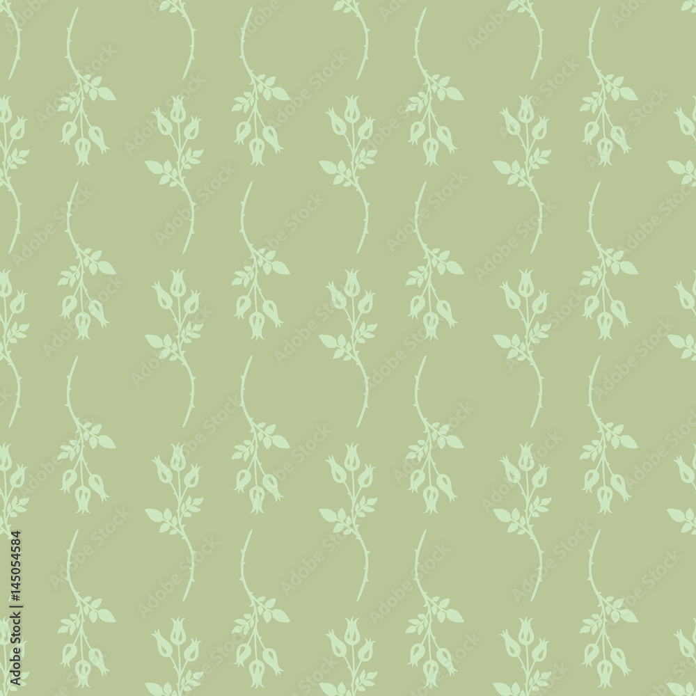Obraz premium Seamless floral pattern