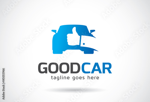 Good Car Logo Template Design Vector, Emblem, Design Concept, Creative Symbol, Icon