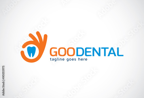 Good Dental Logo Template Design Vector, Emblem, Design Concept, Creative Symbol, Icon