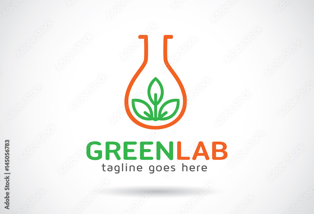 Green Lab Logo Template Design Vector, Emblem, Design Concept, Creative Symbol, Icon Green Lab Logo Template Design Vector, Emblem, Design Concept, Creative Symbol, Icon