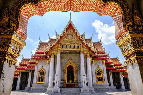 Wat Benchamabophit Dusitvanaram is a Buddhist temple in Dusit district of Bangkok, Thailand. Also known as marble temple, it is one of Bangkok's most beautiful temples and a major tourist attraction