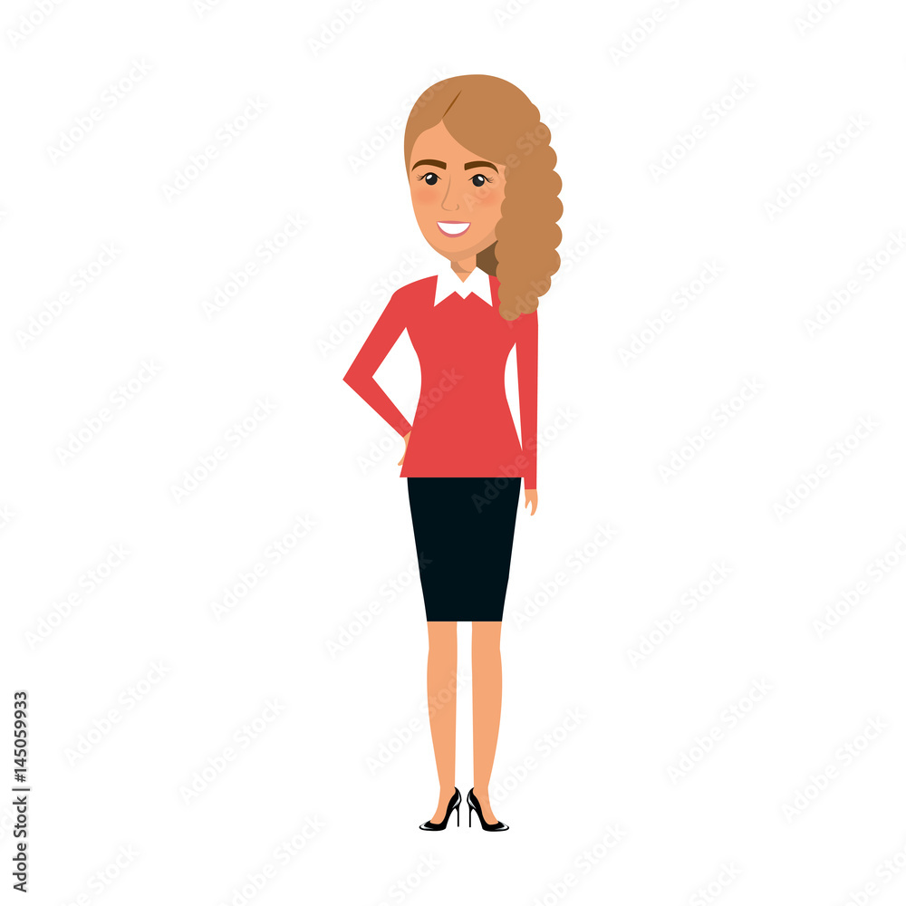 businesswoman avatar character icon vector illustration design businesswoman avatar character icon vector illustration design