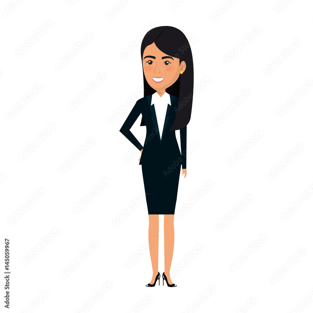 businesswoman avatar character icon vector illustration design businesswoman avatar character icon vector illustration design