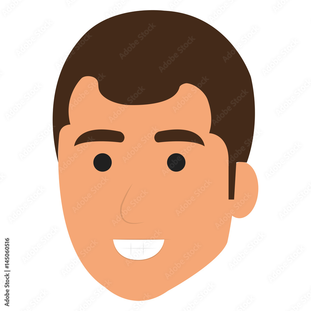 young man avatar character vector illustration design young man avatar character vector illustration design