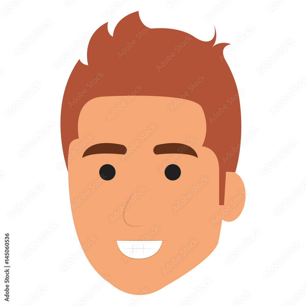 young man avatar character vector illustration design young man avatar character vector illustration design