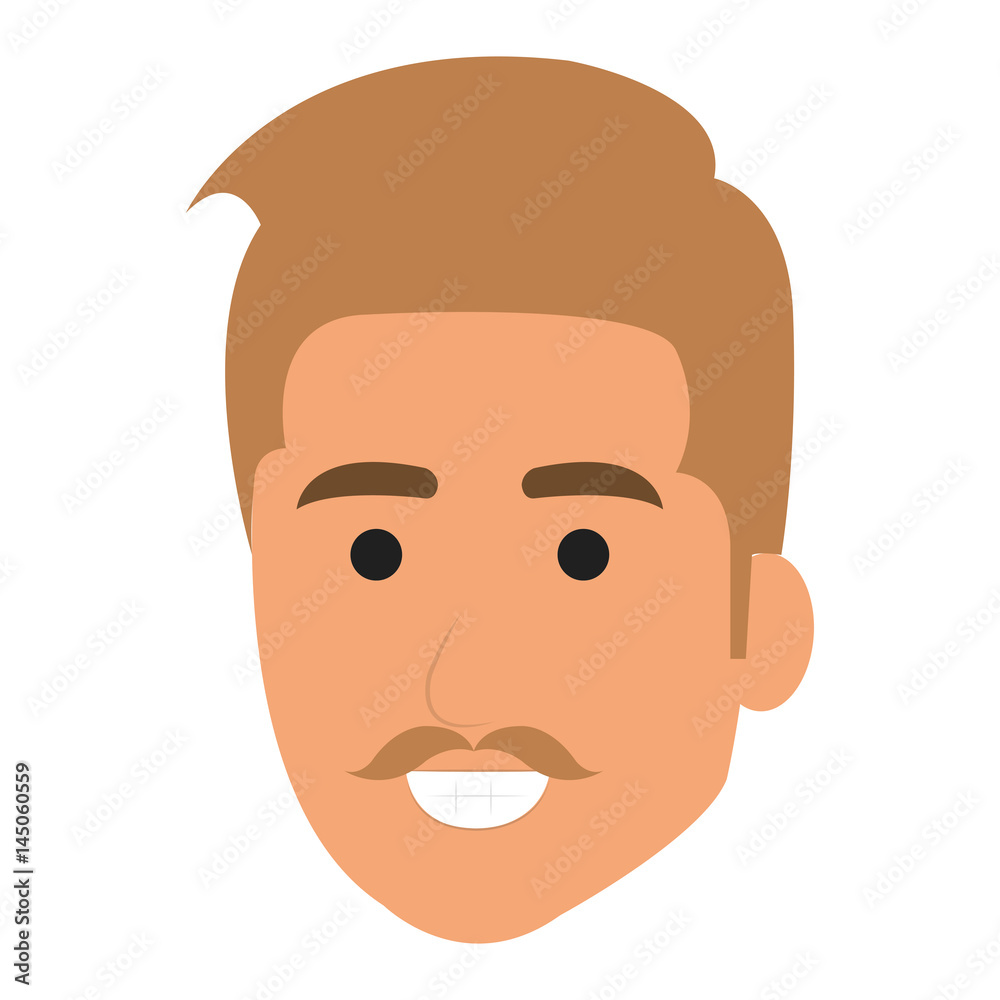 young man avatar character vector illustration design young man avatar character vector illustration design