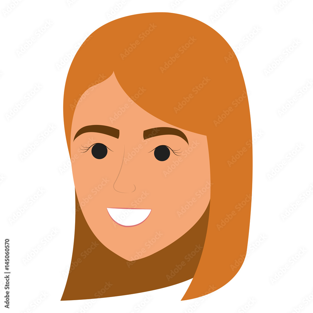 young woman avatar character vector illustration design young woman avatar character vector illustration design