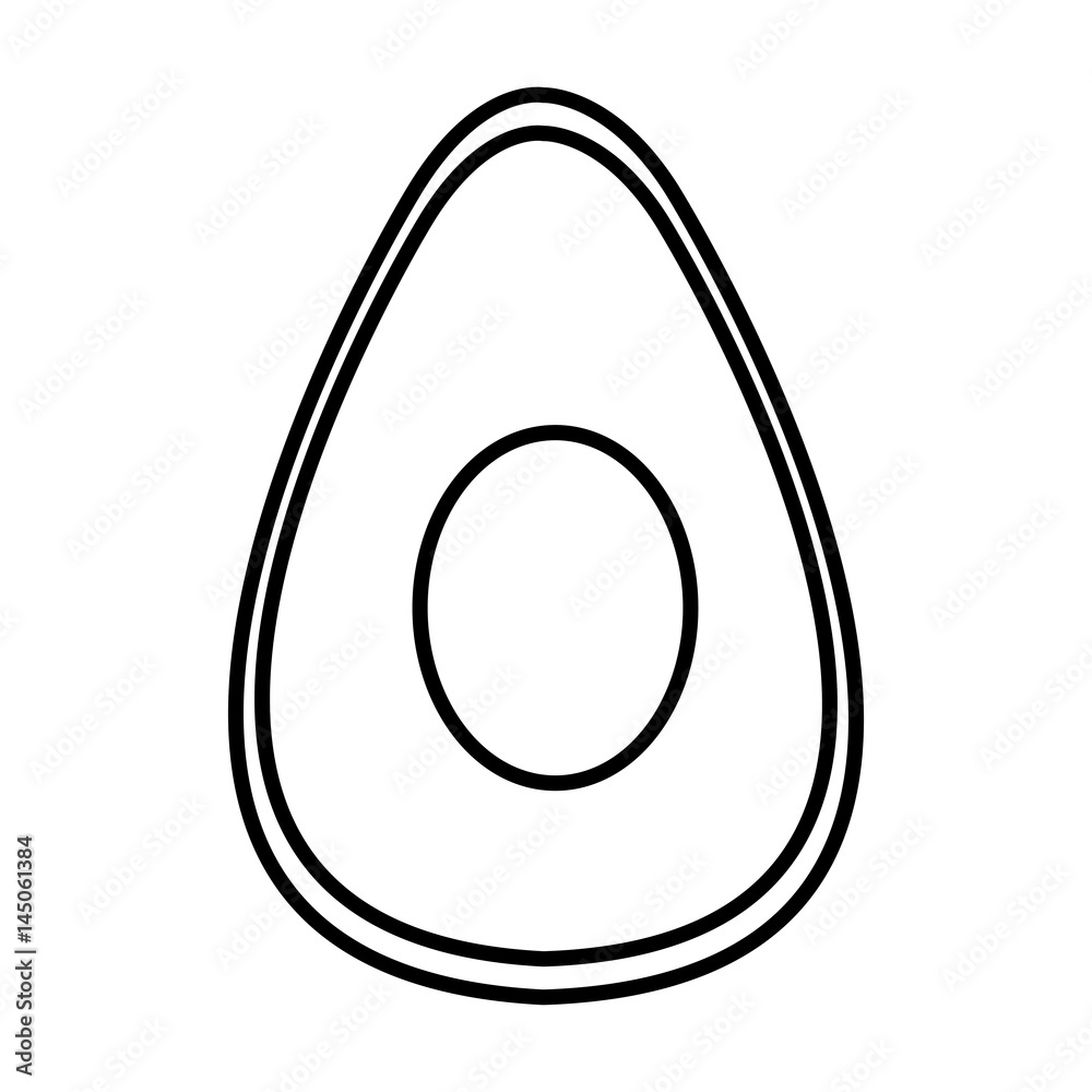 fresh avocado vegetable icon vector illustration design fresh avocado vegetable icon vector illustration design