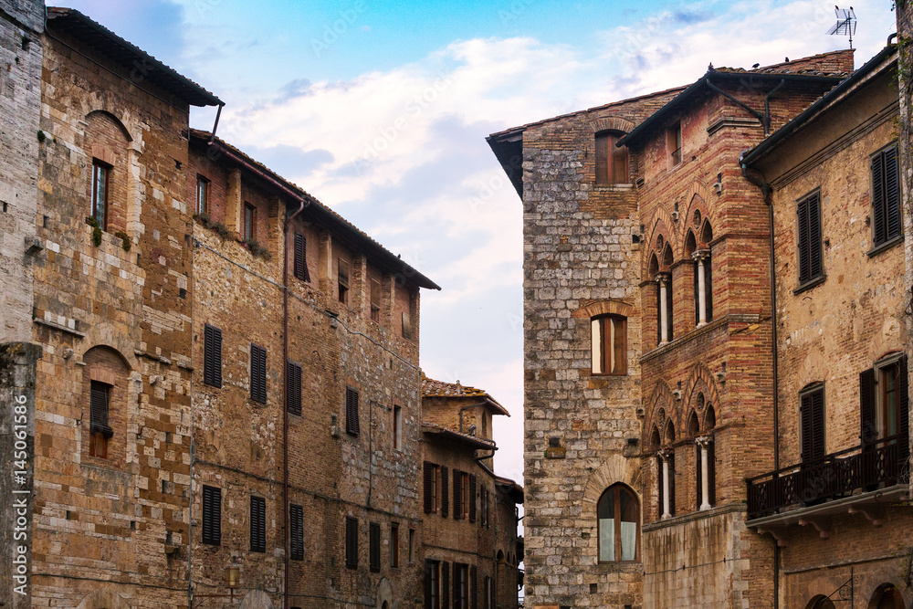 old town San Gimignano