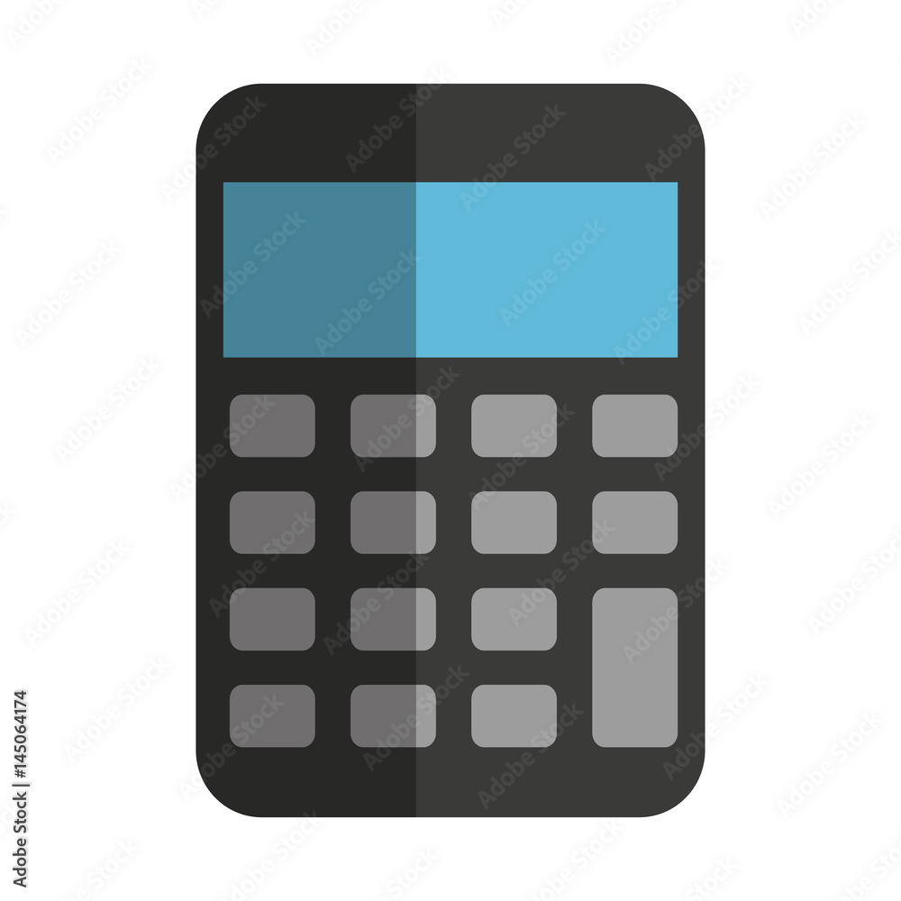 calculator math isolated icon vector illustration design calculator math isolated icon vector illustration design