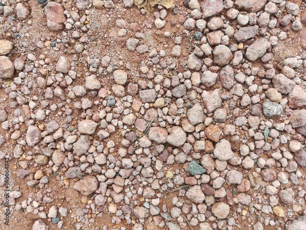 Pebbles on the ground Pebbles on the ground