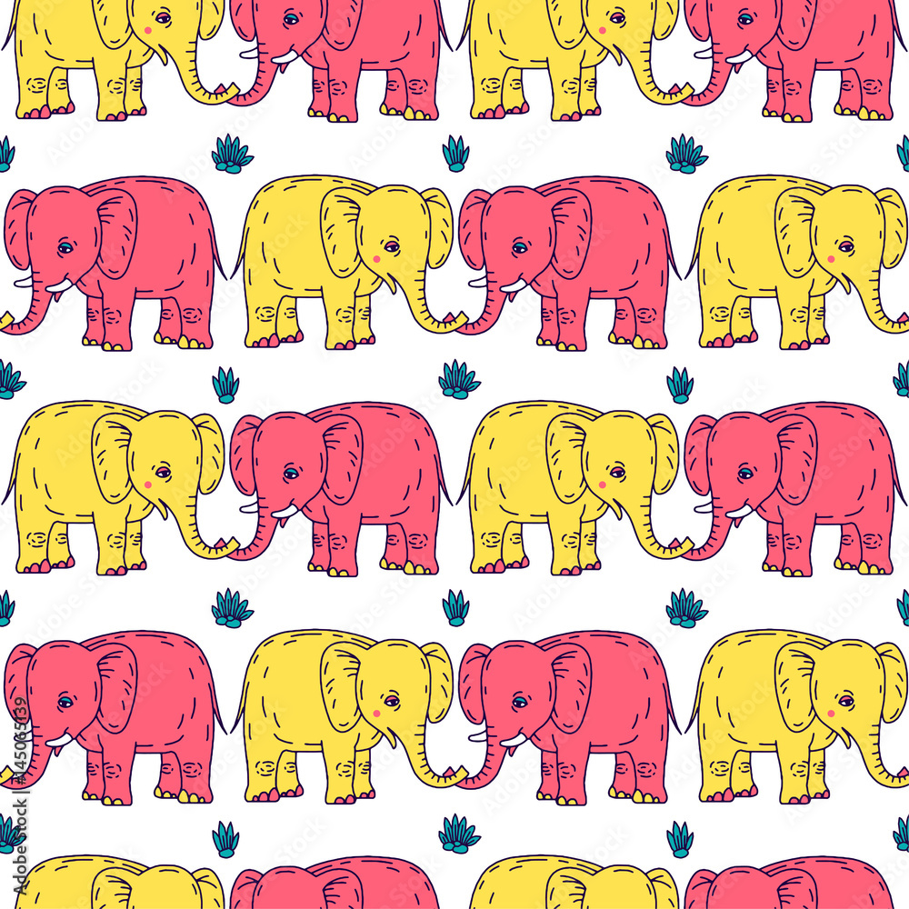 Cute elephant cartoon Cute elephant cartoon