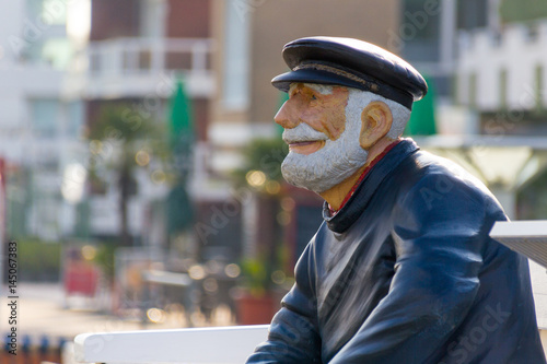 Figur am Duhner Strand
