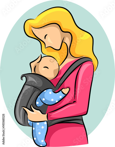 Girl Mom Baby Carrier