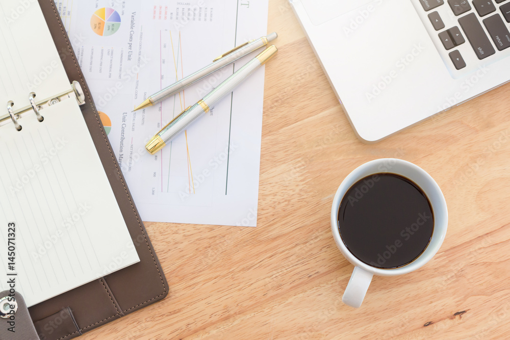 Business concept of office working, business background