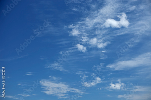 Fototapeta Naklejka Na Ścianę i Meble -  Blue sky with white clouds.