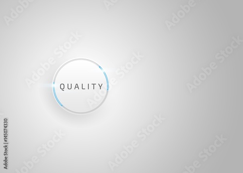 Business button - Quality button - Business deal 
