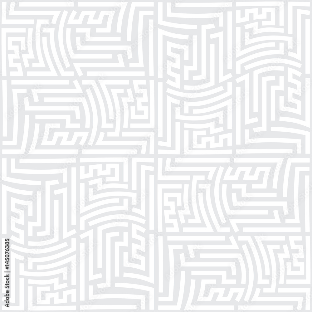 abstract geometric line graphic maze pattern background