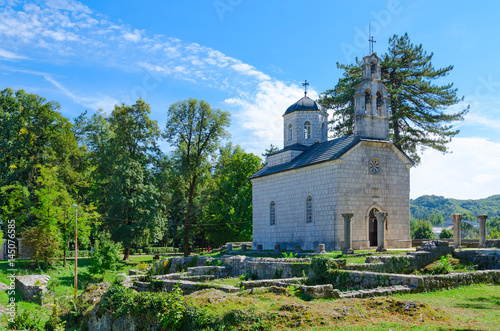Church of Nativity of Virgin on Chipur, Cetinje, Montenegro